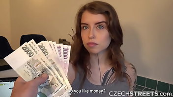 Czech Teen Blowjob Handjob 