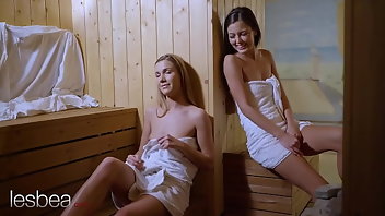 Sauna Lesbian European Blonde 