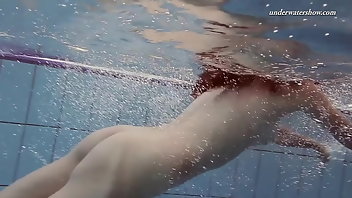 Underwater Pornstar Brunette Czech Girlfriend 