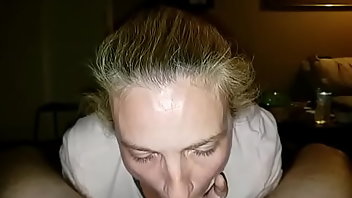 Jerking Blonde MILF Blowjob Masturbation 